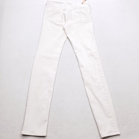 Rag & Bone Button Casual Light Wash Denim Jeans Womens Size 28 White - Picture 7 of 8